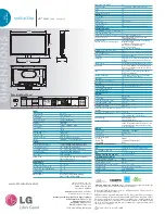 Предварительный просмотр 2 страницы LG M4214CCBA Specifications