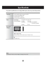 Предварительный просмотр 36 страницы LG M4214T Owner'S Manual