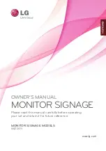 Предварительный просмотр 1 страницы LG M4224N Owner'S Manual