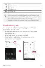 Preview for 39 page of LG M700H User Manual