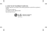 Предварительный просмотр 39 страницы LG M700V Quick Start Manual