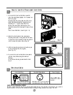 Предварительный просмотр 15 страницы LG M8003L Owner'S Manual