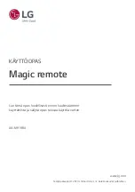 Предварительный просмотр 82 страницы LG Magic Remote AN-MR19BA Owner'S Manual