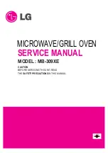 LG MB-309XE Service Manual предпросмотр