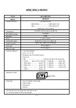 Предварительный просмотр 4 страницы LG MB-309XE Service Manual