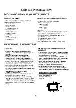 Предварительный просмотр 11 страницы LG MB-309XE Service Manual