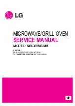 LG MB-339MB Service Manual preview