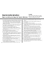 Предварительный просмотр 22 страницы LG MB-387W Owner'S Manual