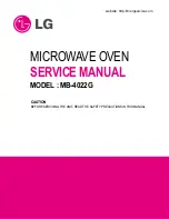 LG MB-4022G Service Manual предпросмотр