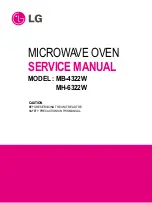 LG MB-4322W Service Manual preview