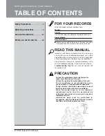 Preview for 2 page of LG MB12AHL.N11 Owner'S Manual