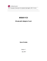 Preview for 1 page of LG MB8811C0 User Manual