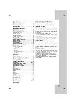 Preview for 3 page of LG MBD102-A0I Owner'S Manual