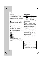 Preview for 4 page of LG MBD102-A0I Owner'S Manual