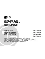 LG MC-2686B Owner'S Manual предпросмотр