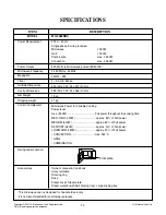 Preview for 4 page of LG MC-3089NBC Service Manual