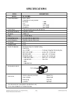 Предварительный просмотр 4 страницы LG MC-3182NBR Service Manual