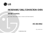 LG MC-8044NLC Owner'S Manual предпросмотр