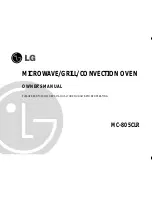 Предварительный просмотр 1 страницы LG MC-805CLR Owner'S Manual