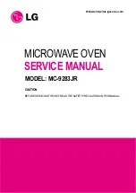 LG MC-8083MLR Service Manual preview