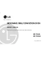 Preview for 1 page of LG MC-924JA Owner'S Manual