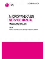 LG MC-9283JLR Service Manual preview