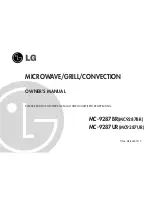 LG MC-9287BR Owner'S Manual предпросмотр