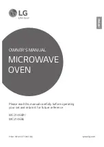 LG MC2146BL Owner'S Manual предпросмотр