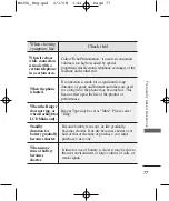 Предварительный просмотр 77 страницы LG MC256 Manual