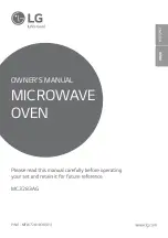 Предварительный просмотр 1 страницы LG MC3283AG Owner'S Manual