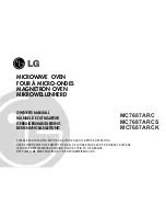 Предварительный просмотр 1 страницы LG MC7687ARC Owner'S Manual