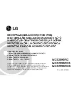 LG MC8289BRC Owner'S Manual предпросмотр