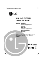 LG MCD102 Owner'S Manual preview