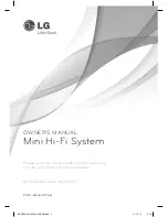 LG MCD206 Owner'S Manual preview