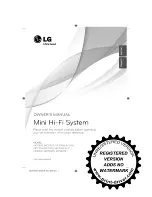 Предварительный просмотр 1 страницы LG MCD605 Owner'S Manual