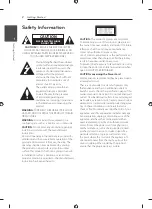 Preview for 2 page of LG MCS1306F Owner'S Manual