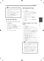 Preview for 21 page of LG MCS1306F Owner'S Manual