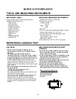 Предварительный просмотр 11 страницы LG MD-2642KT Service Manual