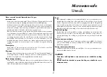 Предварительный просмотр 27 страницы LG MD1148YZ Owner'S Manual