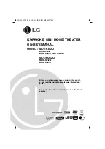 LG MDD-K262Q Owner'S Manual preview