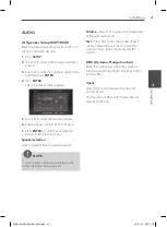 Предварительный просмотр 21 страницы LG MDD105K Owner'S Manual