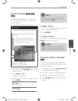 Предварительный просмотр 31 страницы LG MDT505 Owner'S Manual