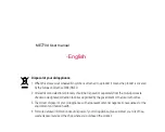 Preview for 1 page of LG ME770d User Manual