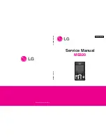 LG ME820 Service Manual preview