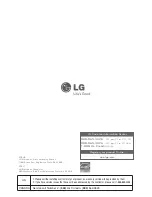 Предварительный просмотр 23 страницы LG MFL39817411 Owner'S Manual