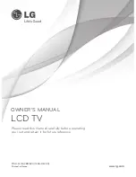 Preview for 1 page of LG MFL62881323 Owner'S Manual