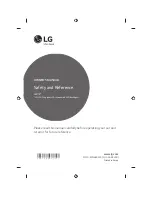 LG MFL68931015 Owner'S Manual предпросмотр