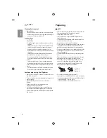 Предварительный просмотр 8 страницы LG MFL68931015 Owner'S Manual