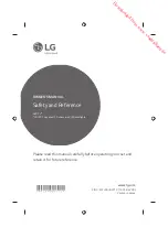 Предварительный просмотр 1 страницы LG MFL69309712 Owner'S Manual