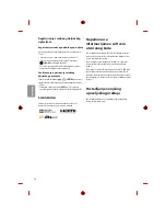 Предварительный просмотр 278 страницы LG MFL69361115 Owner'S Manual